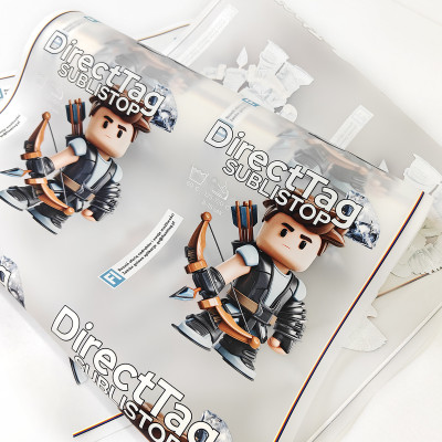 Nadruki DTF z warstwą Sublistop na metry